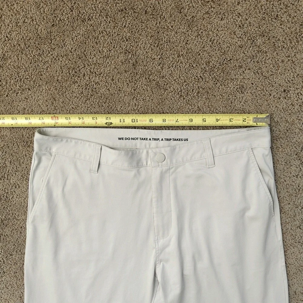 Rhone Commuter‎ Classic Casual Relaxed Khaki Pants Men's Sz 35 Comfortable Style